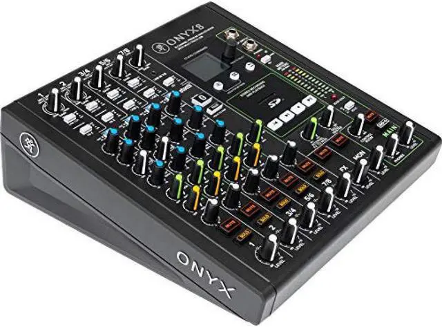 Alt view image 7 of 19 - Mackie Onyx8 8-Channel Premium Analog Mixer with Multitrack USB
