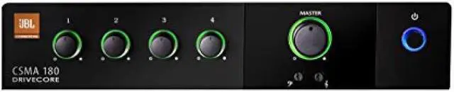 Alt view image 9 of 19 - Harman 4 Input 1 Output 80/120W Mixer/Amplifier NCSMA180-U-US