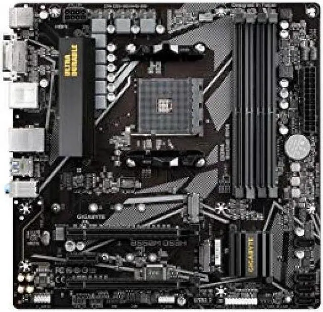 Alt view image 16 of 20 - GIGABYTE B550M DS3H AM4 AMD B550 SATA 6Gb/s Micro ATX AMD Motherboard
