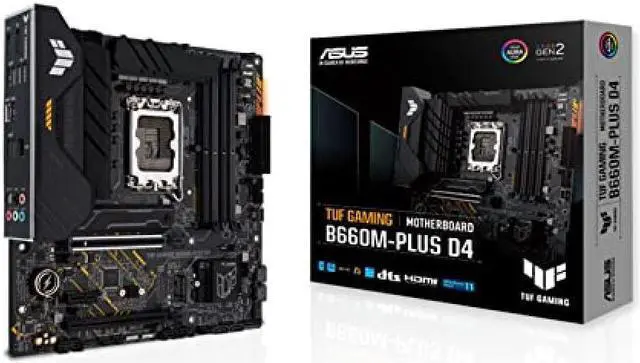 Main image of ASUS INTEL 12th Generation CPU (LGA1700) Compatible B660 Chipset mATX Motherboard TUF GAMING B660M-PLUS D4 [Domestic]