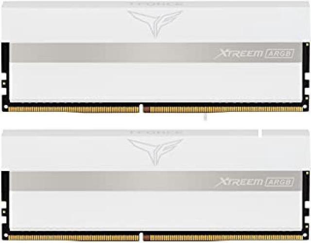 Team ARGB WHITE (light emitting type) DDR4 3600Mhz (PC4-28800) 8GBx2  (16GBkit) XTREEM series Desktop memory High speed type Japan