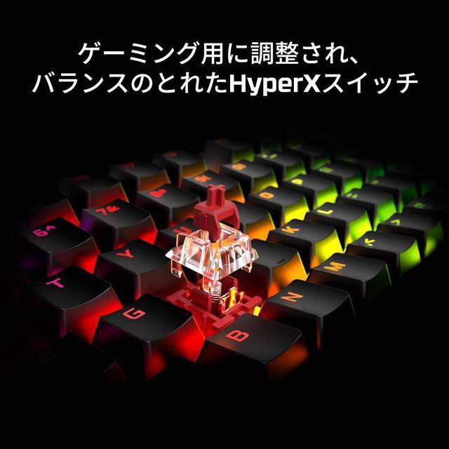 Japanese layout] HyperX Alloy Origins RGB Mechanical Gaming