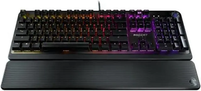 Main image of ROCCAT Pyro Mechanical RGB Gaming Keyboard Linear (Red Axis) JP Japanese Arrangement German Design ROC-12-627