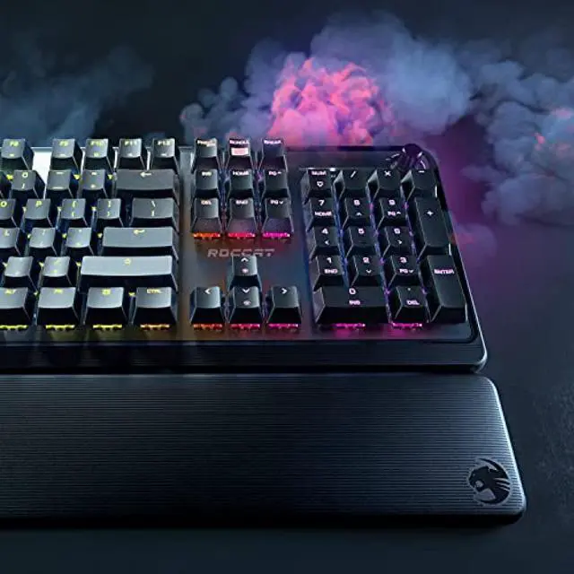 Alt view image 7 of 8 - ROCCAT Pyro Mechanical RGB Gaming Keyboard Linear (Red Axis) JP Japanese Arrangement German Design ROC-12-627
