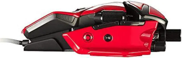 Alt view image 4 of 7 - Mad Catz Mad Catz Gaming Mouse RAT 8+ ADV Wired Mouse Ergonomic Design Pixart PMW 3389 PRO with Optical Sensor MR06DCINRD000-0JI