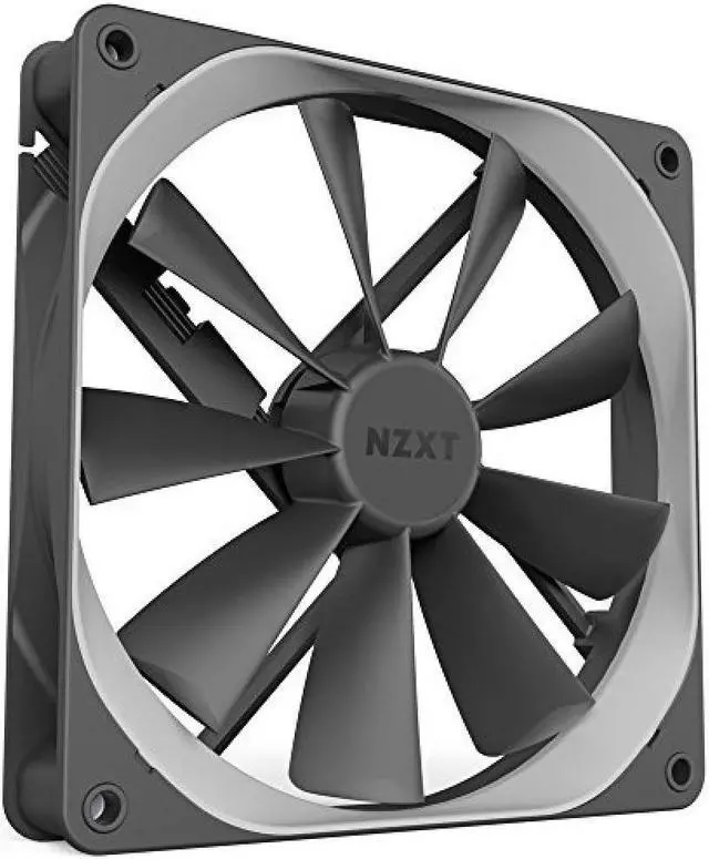 Alt view image 5 of 5 - NZXT AER F - 140mm - Winglet Designed Fan Blades - Fluid Dynamic Bearings - PWM Airflow Fans - Gaming Computer Fan