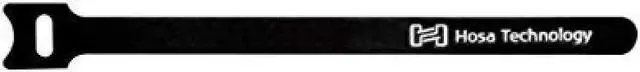 Alt view image 5 of 9 - Hosa Technology WTI-508 8" Hook and Loop Cable Tie, 50 Pack