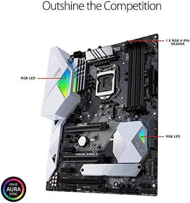 Alt view image 13 of 17 - ASUS Prime Z390-A LGA 1151 (300 Series) Intel Z390 SATA 6Gb/s ATX Intel Motherboard