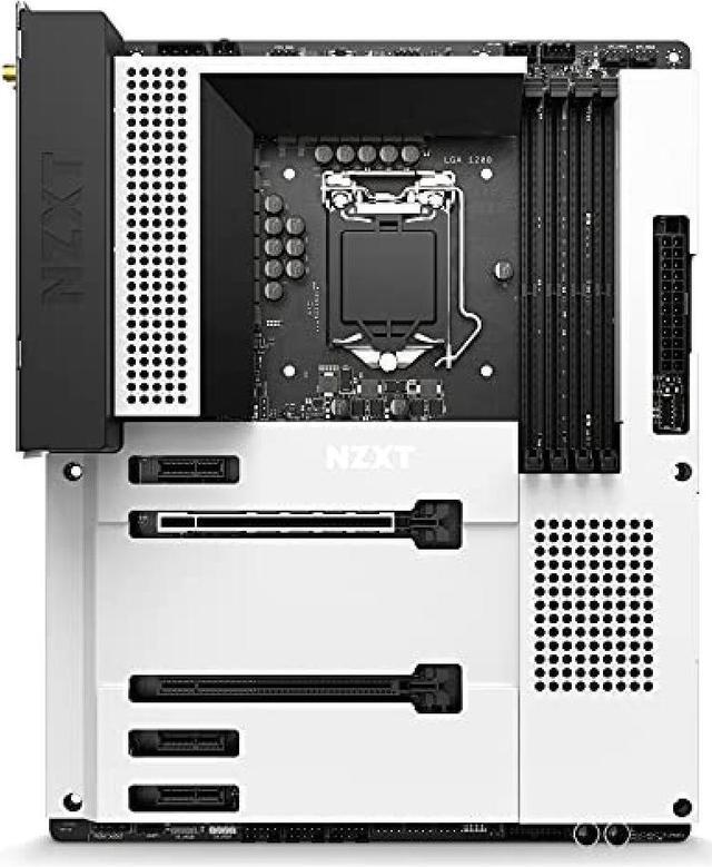 Alt view image 2 of 14 - NZXT N7 Z590 Motherboard ATX [with Intel Z590 Chipset] N7-Z59XT-W1 MB5351 White