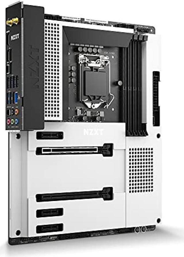 Alt view image 3 of 14 - NZXT N7 Z590 Motherboard ATX [with Intel Z590 Chipset] N7-Z59XT-W1 MB5351 White
