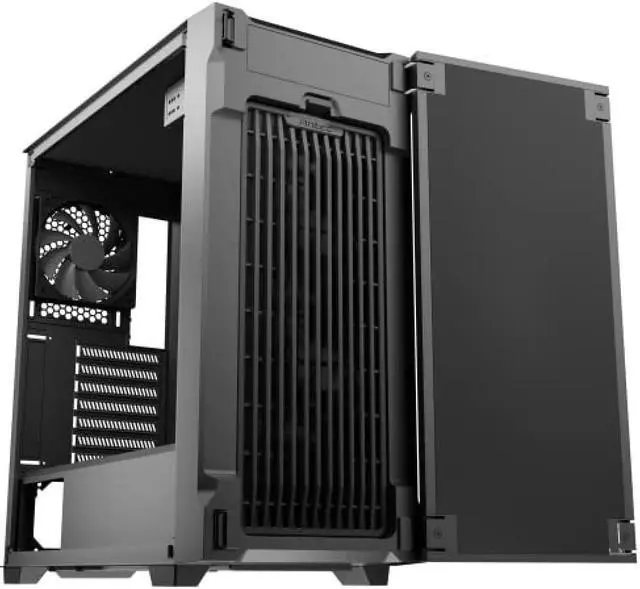 Alt view image 4 of 6 - Antec Soundproof Panel Quiet Middle Tower PC Case P10C