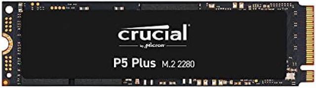 Crucial P5 Plus 2TB SSD Compliant with the performance required by PS5 PCIe  Gen4 (maximum transfer speed 6,600MB / sec) NVMe M.2 (2280) Built-in