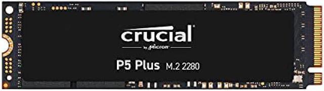 Crucial P5 Plus 500GB SSD Compliant with the performance required by PS5  PCIe Gen 4 (maximum transfer speed 6,600MB / sec) NVMe M.2 (2280) Built-in 