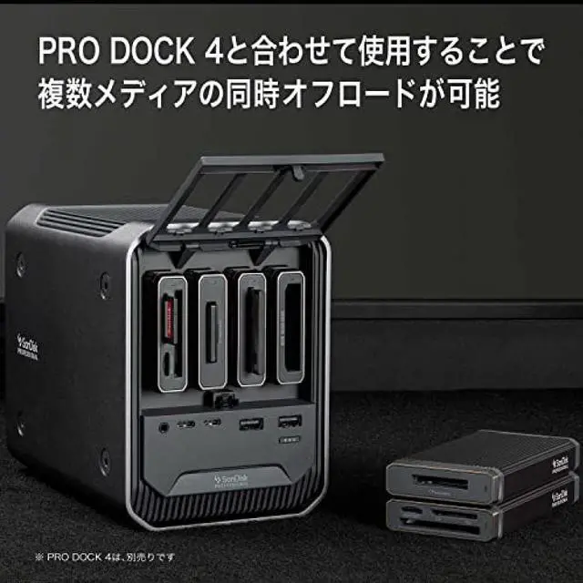 Alt view image 6 of 20 - SanDisk Professional PRO-READER SD and microSD QuickFlow compatible SDPR5A8-0000-GBAND