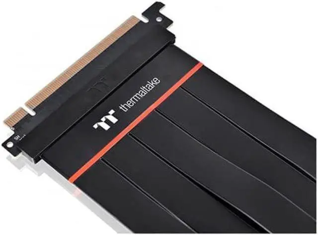 Alt view image 5 of 7 - Thermaltake PCI Express Extender Cable PCI-E4.0 300mm Riser Cable AC-058-CO1OTN-C1 CS8151