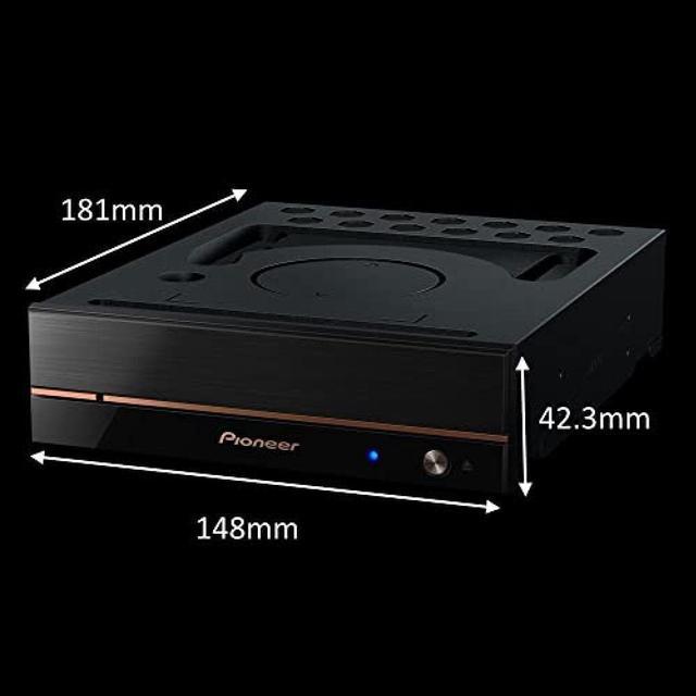 Pioneer Windows11 Compatible Special Painted Black Housing M-DISK