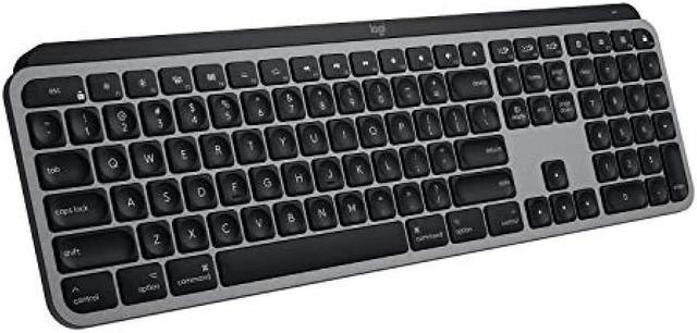Logitech Advanced wireless Illuminated keyboard KX800M MX KEYS for Mac  charging mode US array bluetooth Unifying iPad wireless Wireless keyboard  Thin