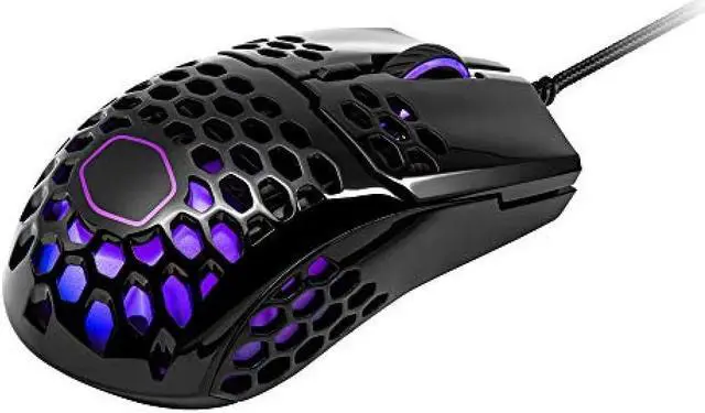 Alt view image 3 of 5 - Cooler Master MasterMouse MM711 Black Glossy Gaming mouse Super lightweight Honeycomb shell adopted MM-711-KKOL2 MS439