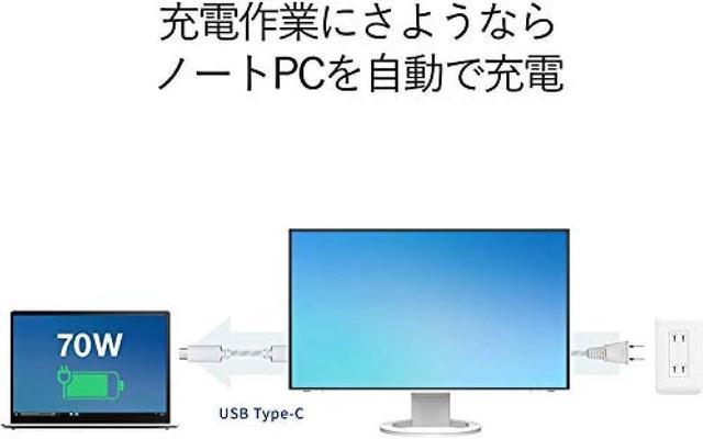 EIZO FlexScan EV2495-WT (24.1 type / 1920 × 1200 / frameless