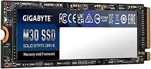 Alt view image 5 of 5 - GIGABYTE M.2 SSD M30 series 512GB GP-GM30512G-G HD3109