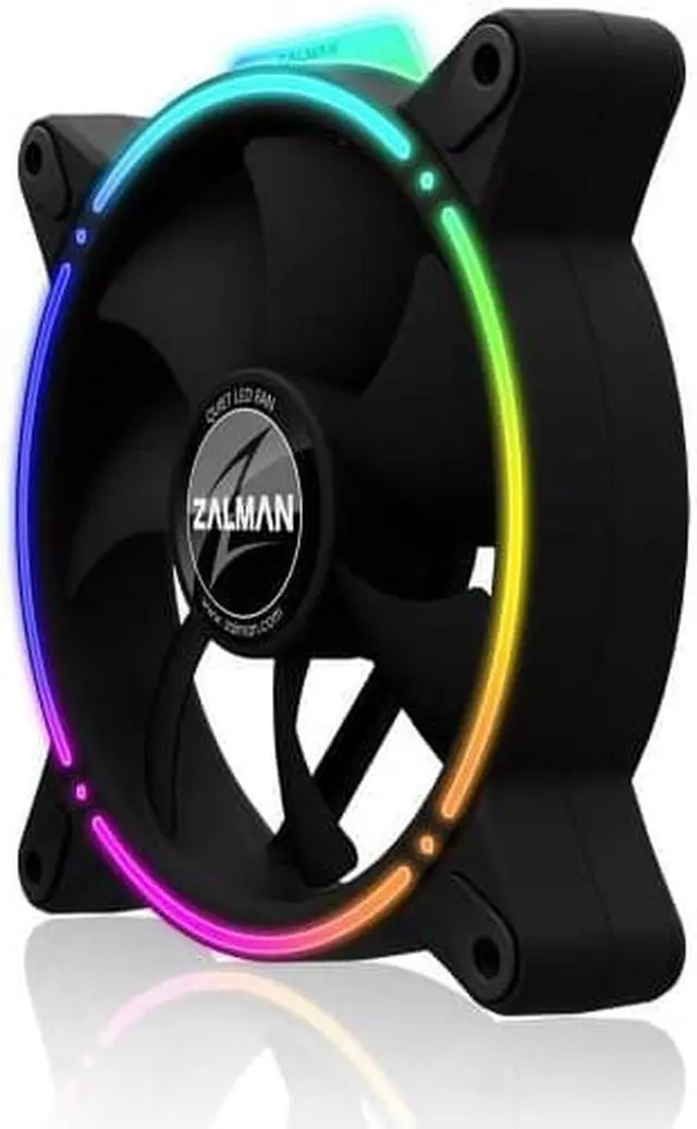 Alt view image 6 of 7 - ZALMAN ZM-RFD120A case fan reversible design FN1339