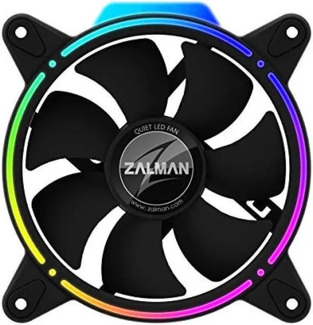 Alt view image 3 of 7 - ZALMAN ZM-RFD120A case fan reversible design FN1339
