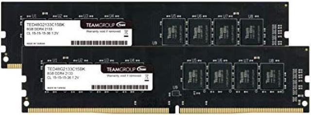 Team DDR4 PC4-17000 DDR4 2133MHz series Eco package (8GBx2 sheets (16GBkit))