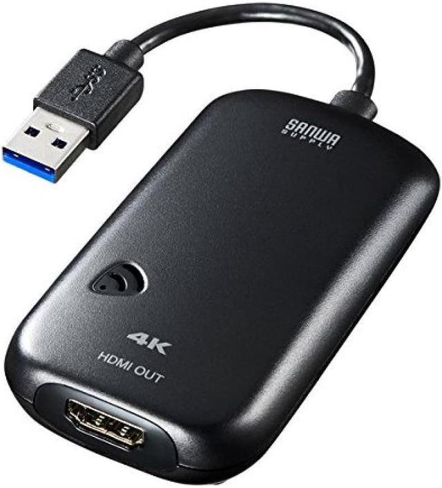 Sanwa Supply USB3.0-HDMI display adapter (4K compatible) USB-CVU3HD2
