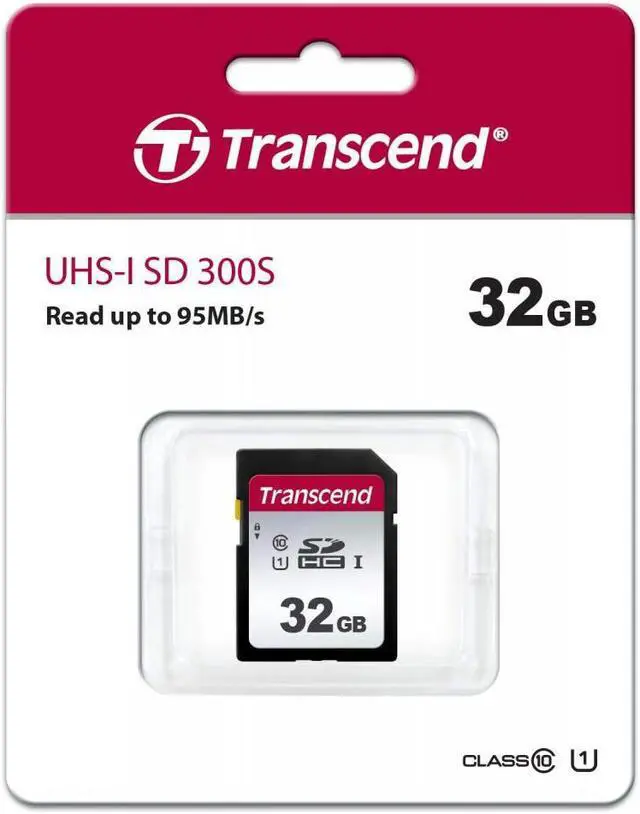Alt view image 20 of 20 - TRANSCEND TS32GSDC300S 32GB UHS-I U1 SD CARD