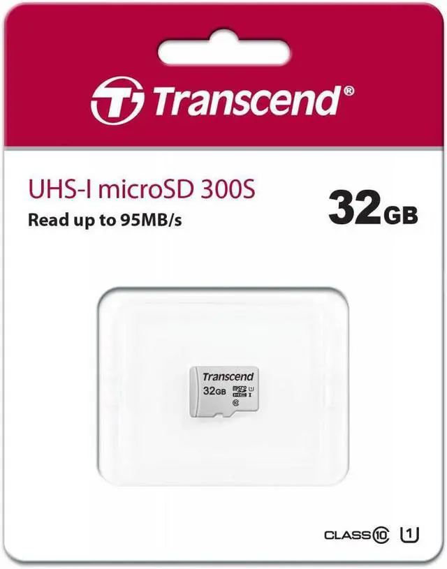 Alt view image 14 of 17 - Transcend TS32GUSD300S 32GB UHS-I U1 MicroSD Memory Card