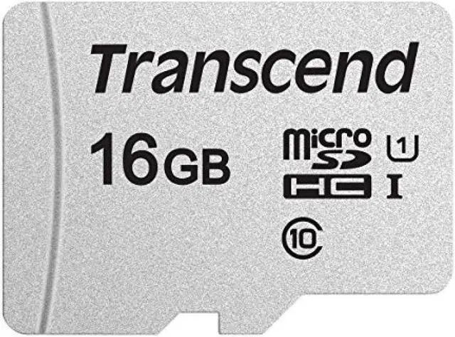 Alt view image 13 of 16 - 16GB Transcend 300S microSDHC UHS-I CL10 Memory Card with SD Adapter 95MB/sec