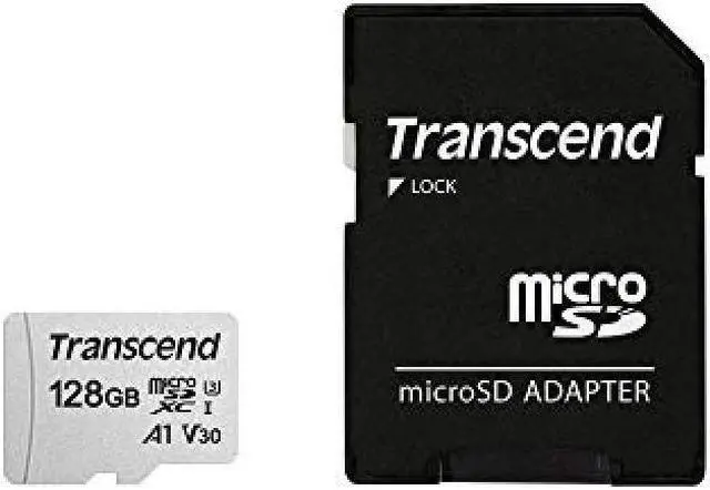 Alt view image 14 of 18 - Transcend 300s 128GB Class 10/UHS-I U3 microSDXC with Adapter TS128GUSD300SA