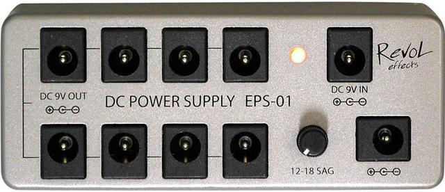 Revol effects power supply DC POWER SUPPLY SET EPS-01SET (with adapter/DC  cable)