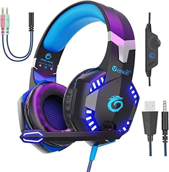 VersionTECH. Gaming Headset Headphones Headphones Game Headset Microphone switch pc Games ps4 PC Skype fps xbox one Compatible G2000 Gaming Keyboards - Newegg.com