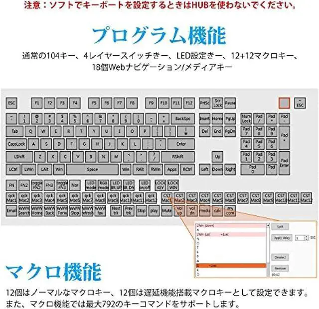 Alt view image 6 of 7 - Full Programmable Mechanical Keyboard Customizable Gaming Keyboard 23 Keys Macro Keys Blue Backlight One-Handed Small Keyboard Shot Cut Keys DIY Keyboard for Programmers (Blue Axis Blue Backlight)