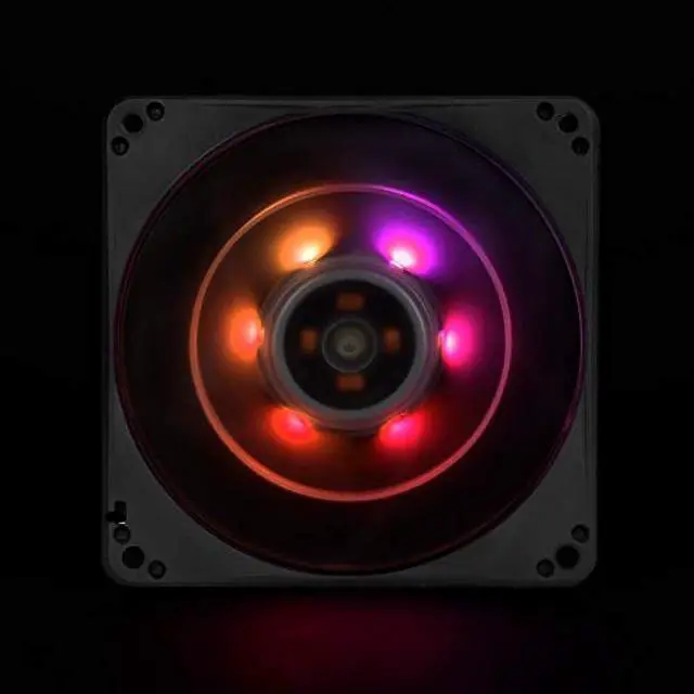Alt view image 7 of 7 - SilverStone FW Series PWM Control 120mm RGB Case Fan SST-FW124-ARGB