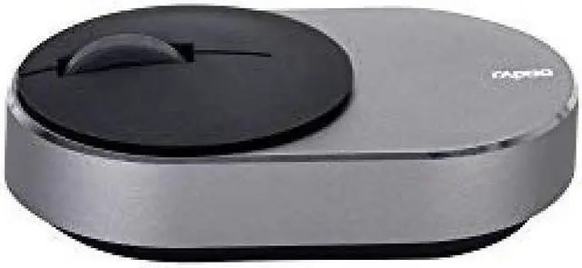 Alt view image 2 of 7 - Rapoo M600mini Ultra-small multi-device compatible Bluetooth / 2.4GHz mouse (black)