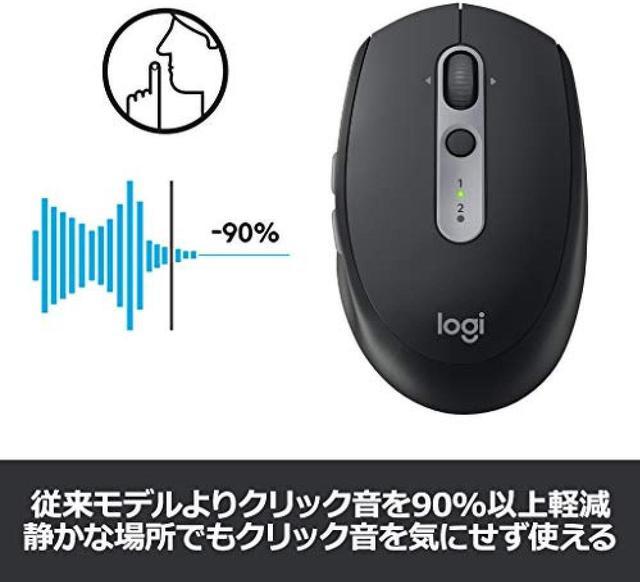 Logitech Wireless mouse wireless Mute Bluetbooth Unifying 7 button