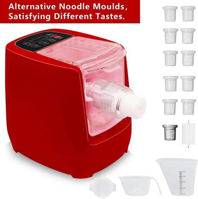 Alt view image 4 of 6 - Electric Pasta Maker Machine;  Automatic Noodle maker with 12 Pasta Shapes for Home Kitchen Use