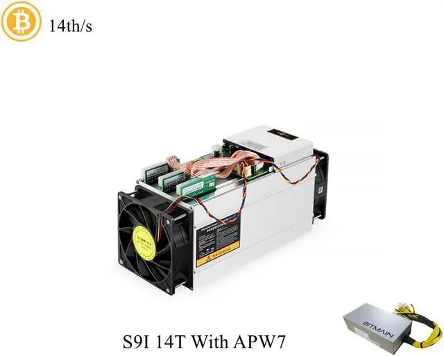 Main image of Bitmain AntMiner S9i 14TH/S 16nm Bitcoin SHA-256 Miner BTC ASIC Mining Machine Bitcoin Miner With APW7 power supply
