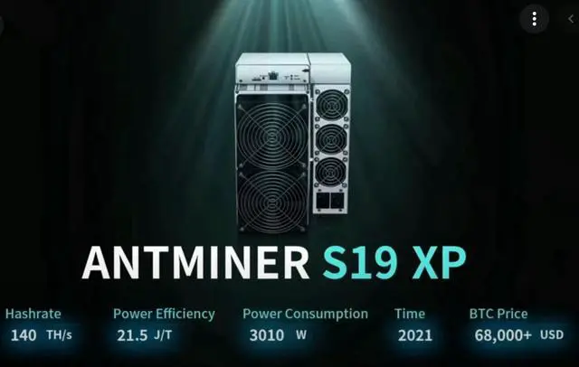 Alt view image 2 of 5 - Bitmain Antminer S19 XP 134Th/s 3010W Bitcoin Server BTC Mining Crypto Machine Ready to Ship