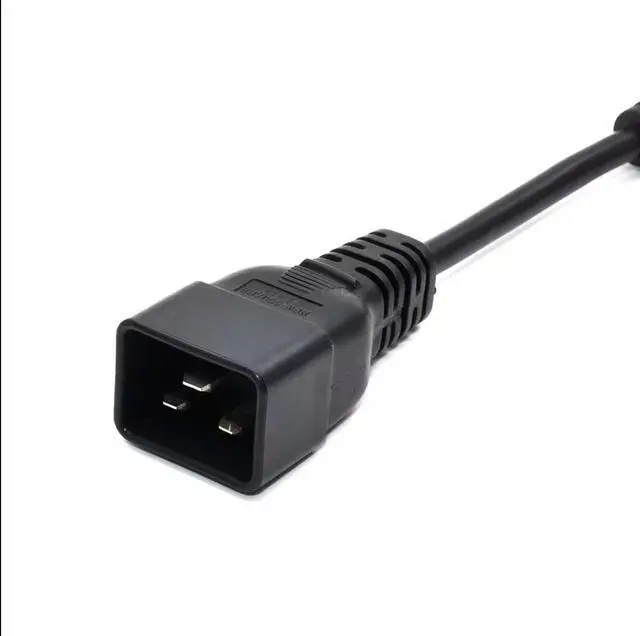 Alt view image 7 of 7 - P14 Server Socket Wire Adaptor 4pin Plug to Sever UPS C19 PDU Power Cord IEC C20 to P13 plug For Antminer S21