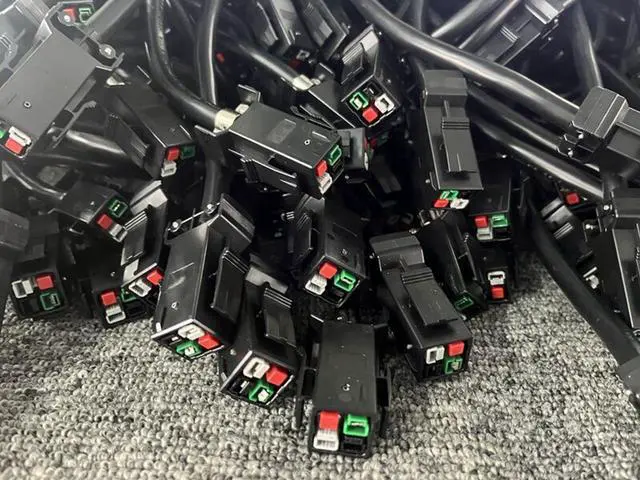 Alt view image 3 of 7 - P14 Server Socket Wire Adaptor 4pin Plug to Sever UPS C19 PDU Power Cord IEC C20 to P13 plug For Antminer S21