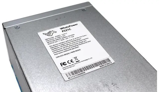 Alt view image 6 of 9 - Whatsminer P221C PSU