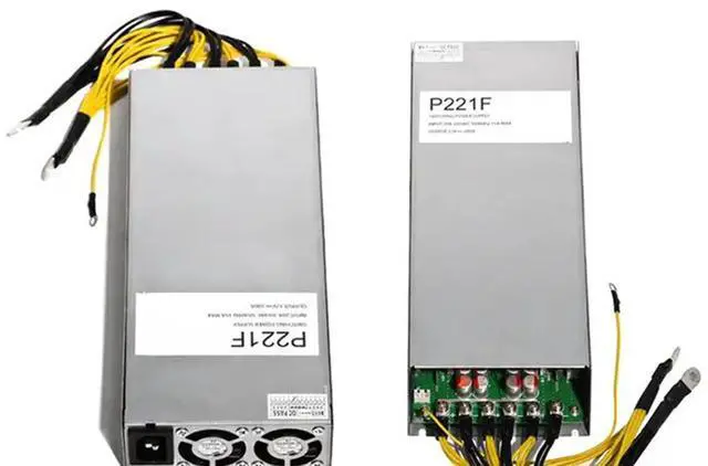 Alt view image 2 of 4 - P221F Overclocking Power Supply suit for Whatsminer M20s, M21, M21s, M30s, M30s+, M30s++, M50 series