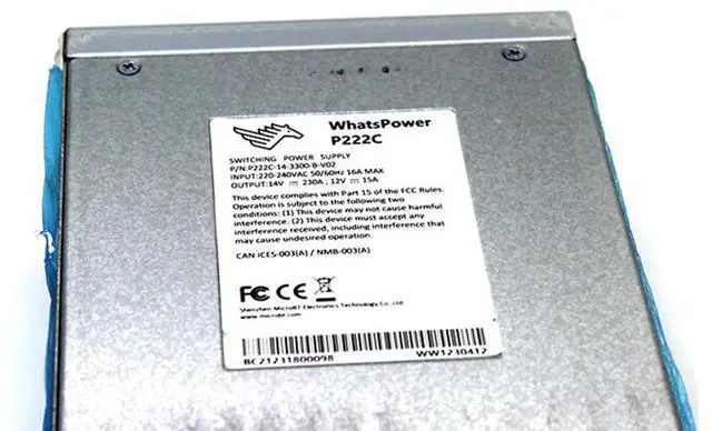 Alt view image 2 of 4 - P222C Power supply replace WhatsminerWhatsminer M20, M30, M30S, M30S+, M30S++, M31, M32, M31S, M50 series failed PSU
