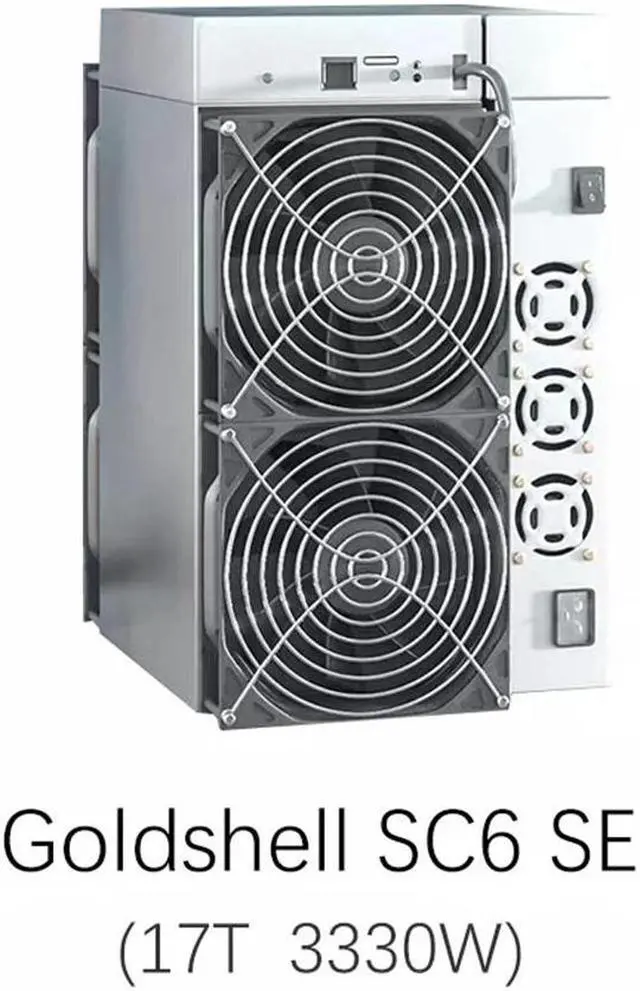 Alt view image 5 of 6 - SC6 SE Miner Siacoin Miner Hashrate 17TH/S 3330W with Power Supply Included