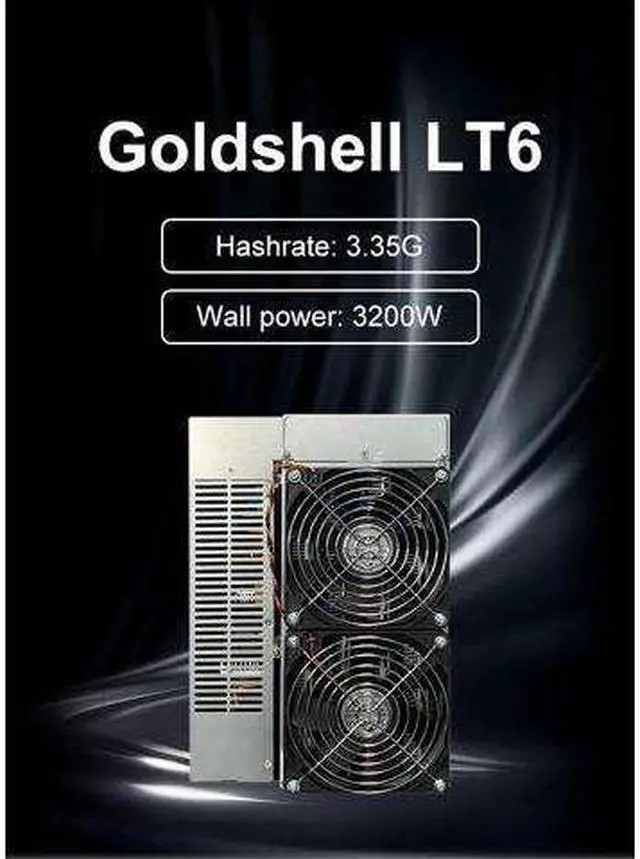 Alt view image 5 of 5 - Lt6 Litecoin Miner Harshrate 3.35Gh/S Can Mining Doge Scrypt Algorithm Dogecoin Mining