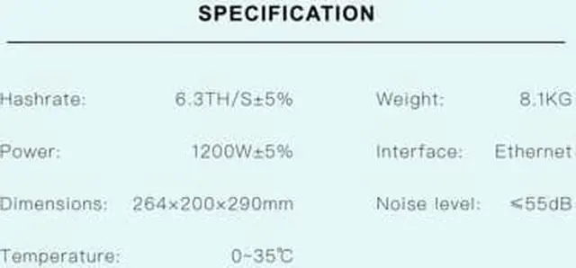 Alt view image 4 of 5 - Release CK LITE Miner CKB Miner 6.3TH/s 1200W Nervous Network Miner Better than CK BOX / CK5 / CK6