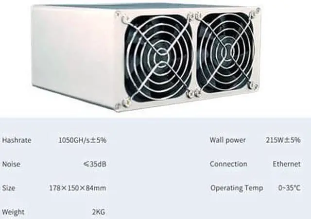 Alt view image 5 of 5 - Latest WIFI Version CK-BOX 1050GH/S (without PSU)BOX& CKB Mining Machine 215W Low Noise Miner Small Home Riching